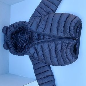 CECORC black coat for Kids with Hoods (Padded) for Baby Boys Girls, Toddlers…